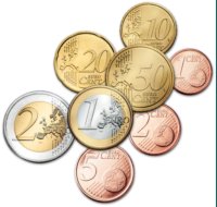 Portugal Euro Coins.